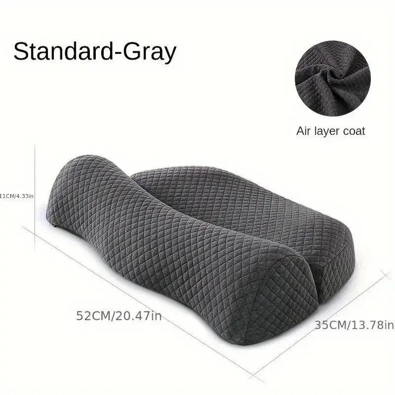 Almohada ergonómica de espuma viscoelástica para el cuello