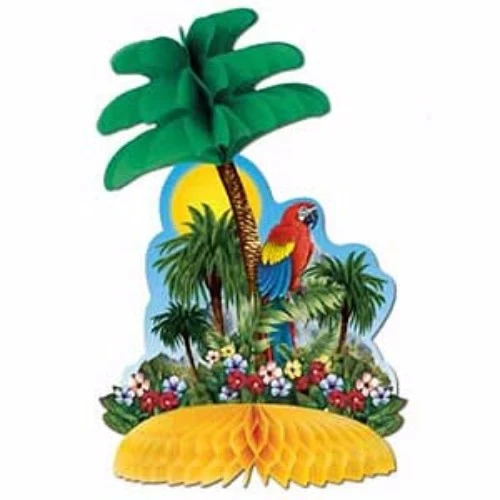 Pieza central de la isla tropical