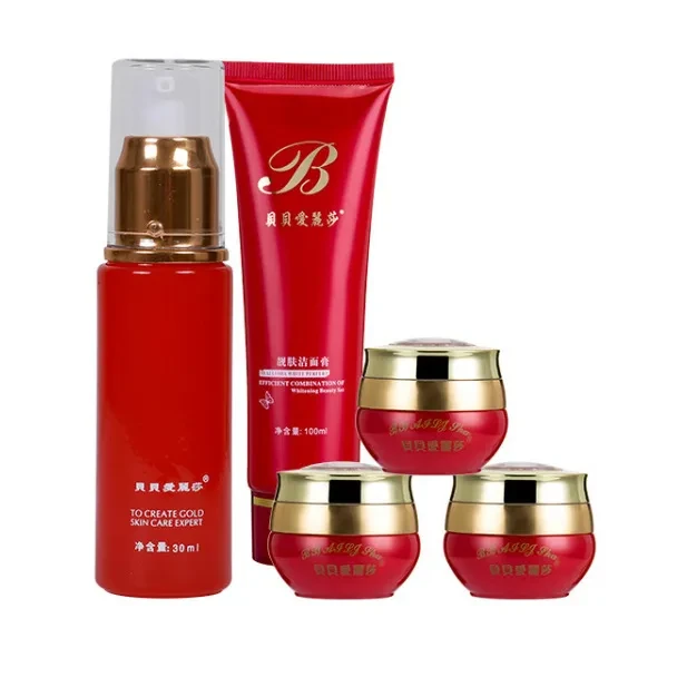 Set facial hidratante para el cuidado de la piel