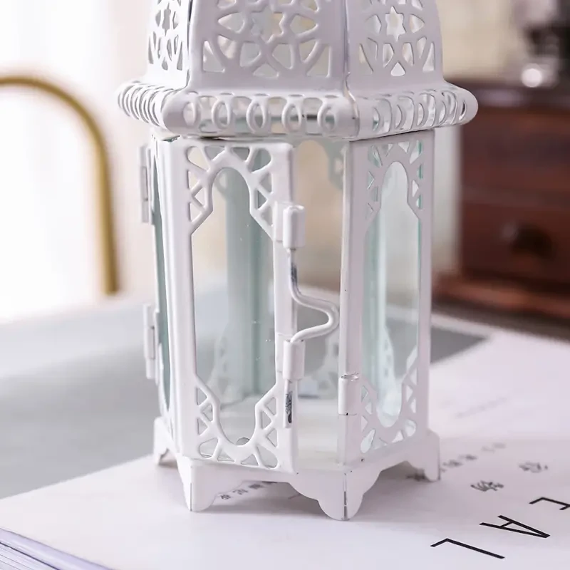 Linterna de vela de estilo marroquí