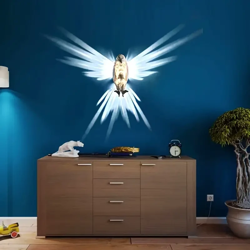 Lámpara de pared LED Eagle & Owl