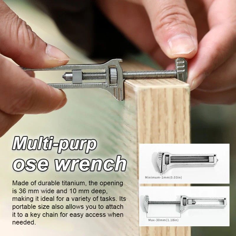 Multiherramienta compacta de titanio