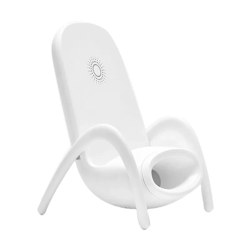 Cargador inalámbrico rápido y soporte para teléfono Kawaii