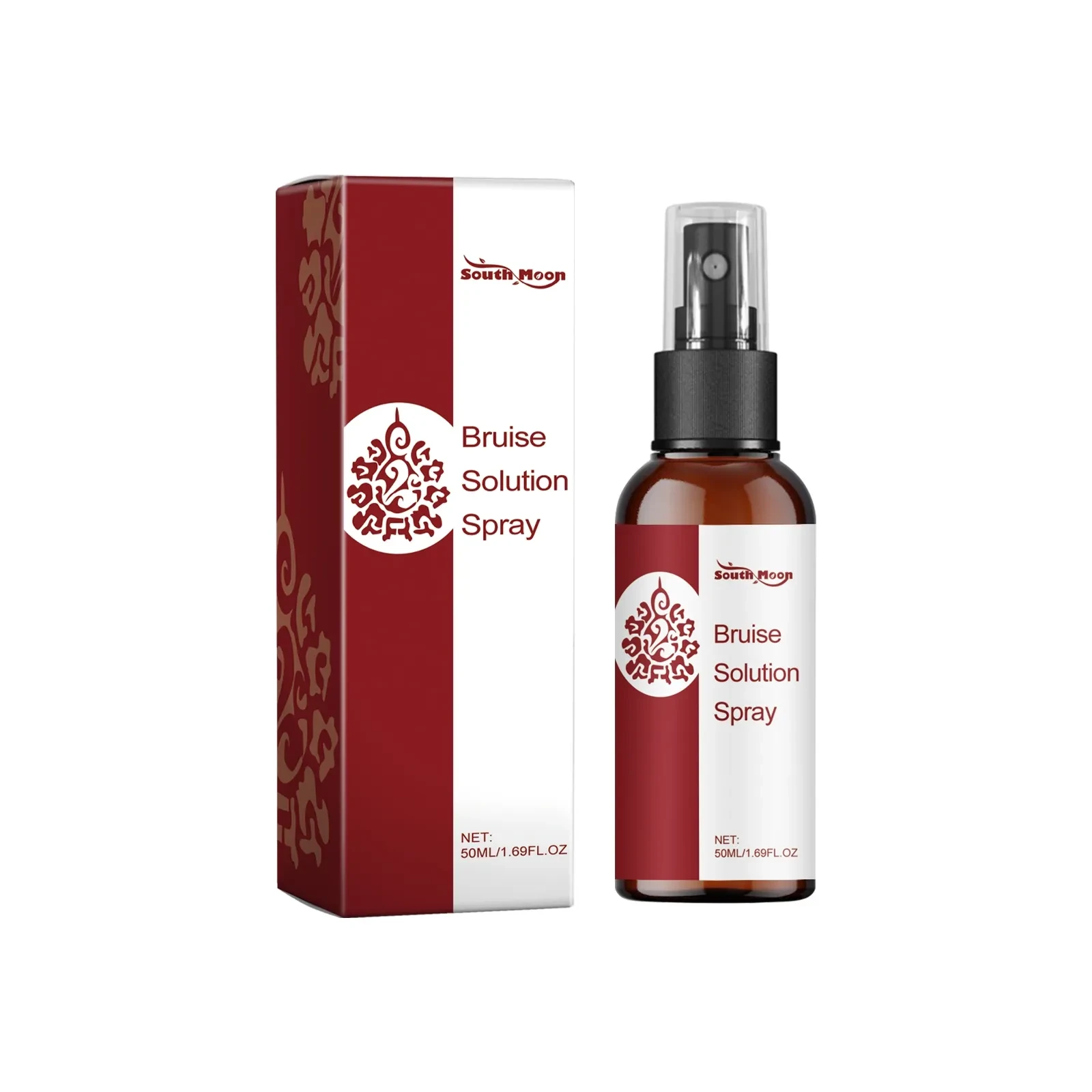 Spray para el cuidado del dolor de hematomas en la piel