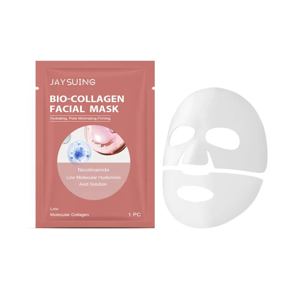 Mascarilla reafirmante de colágeno que mejora la elasticidad de la piel.