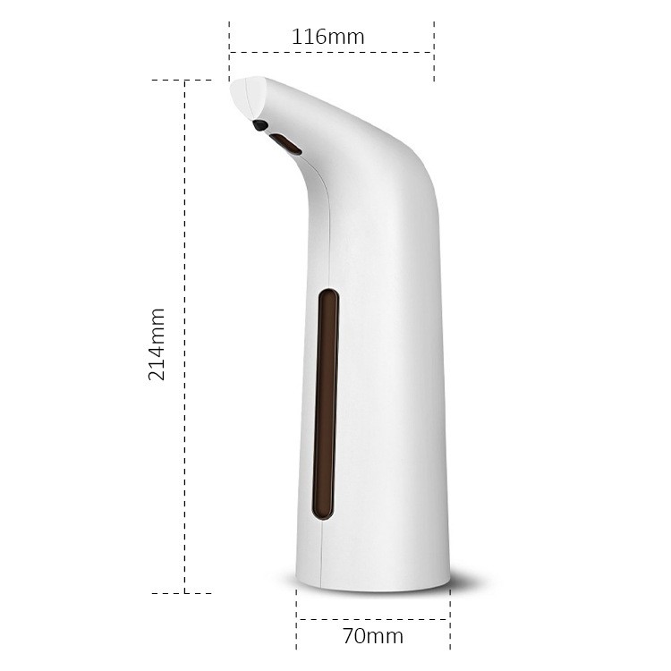 Dispensador automático de líquidos por inducción sin contacto