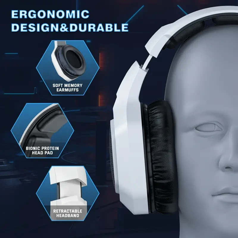 Auriculares para juegos trimodo ONIKUMA