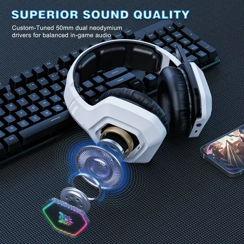 Auriculares para juegos trimodo ONIKUMA