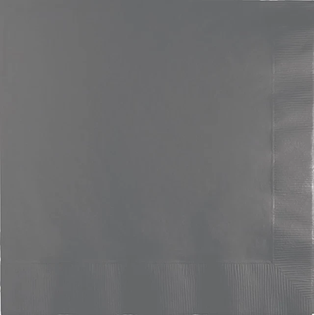 Servilletas de almuerzo Glamour Gray (paquete de 50)