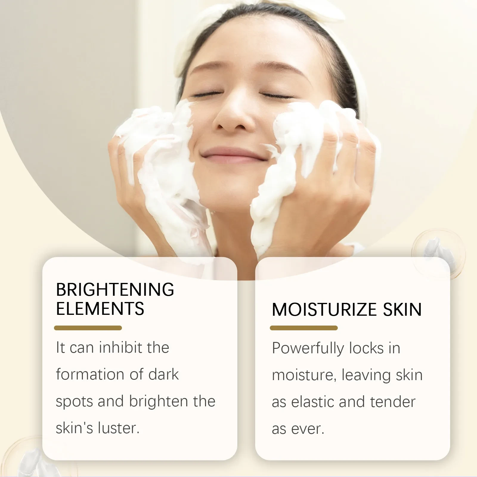 Limpiador facial para puntos negros que suaviza la piel