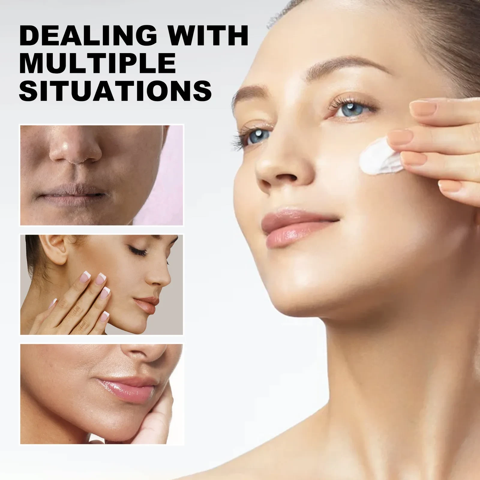 Crema blanqueadora reparadora e hidratante para la piel