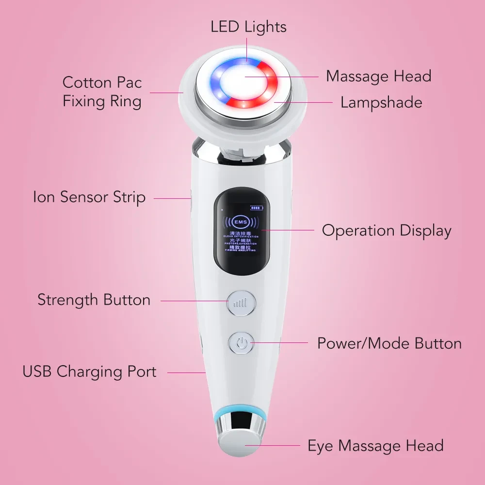 Dispositivo de rejuvenecimiento de la piel con IPL para lifting facial