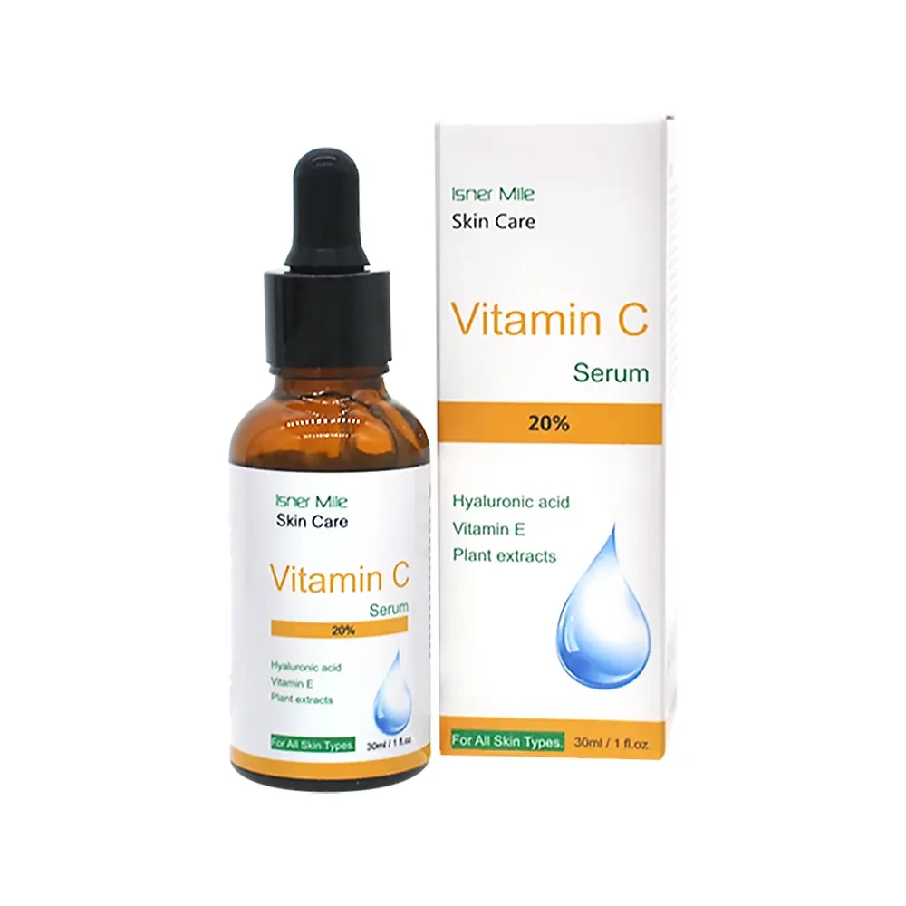 Productos para el cuidado de la piel con vitamina C sin diluir