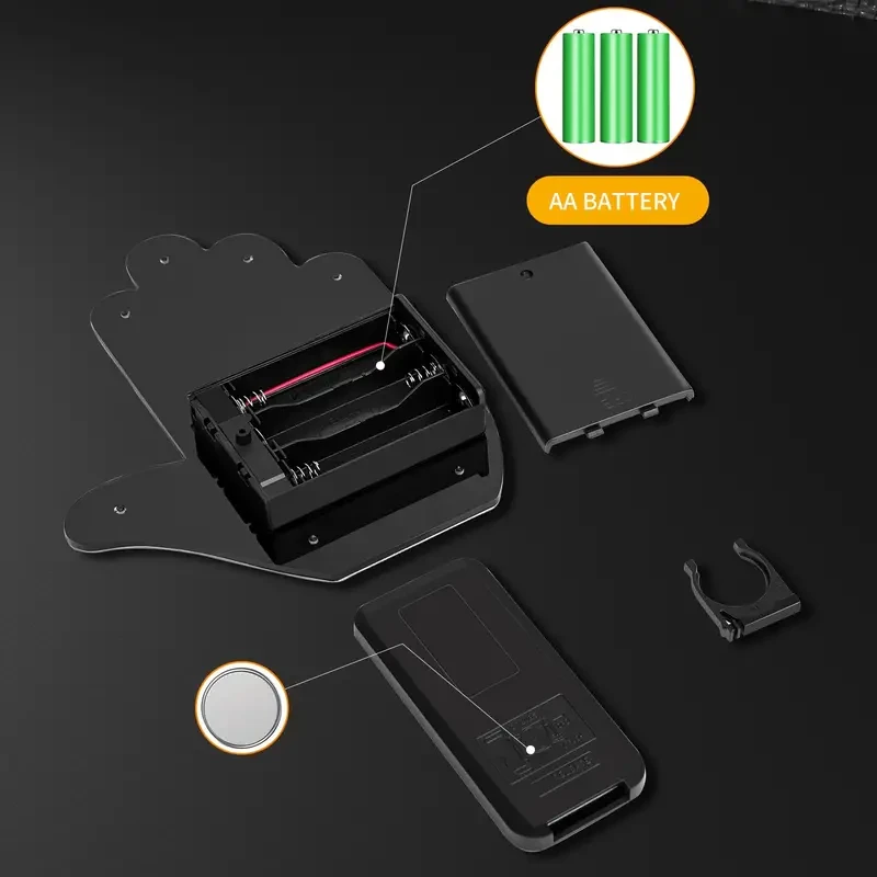 Luz LED gestual para coche con control remoto - Señal de furia al volante (dedo medio)