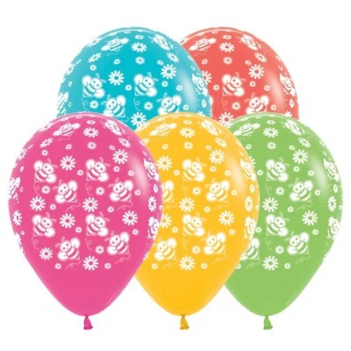 Surtido tropical de abejorros y flores de 30 cm (paquete de 25)