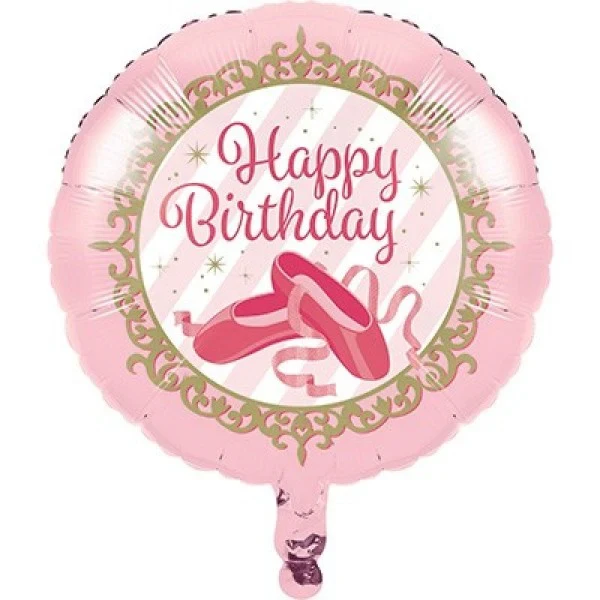 Globo de aluminio - Twinkle Toes Feliz Cumpleaños (45 cm)