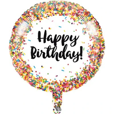 Globos de látex blancos de 30 cm con diseño de arcoíris de moda, paquete de 12 (paquete de 12)