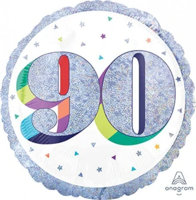 Globo Estándar XL de 45 cm Feliz Cumpleaños Hombre 30