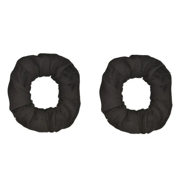 Coleteros rosas para el pelo (paquete de 2)