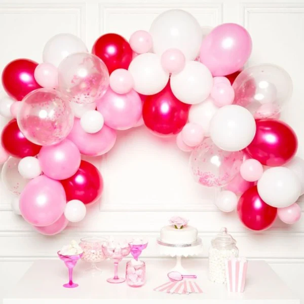 Kit de guirnalda de globos azul con 70 globos - Paquete de 70