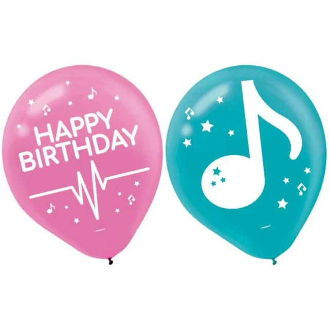 Globos de látex de 30 cm para cumpleaños de famosos de Internet (paquete de 6)