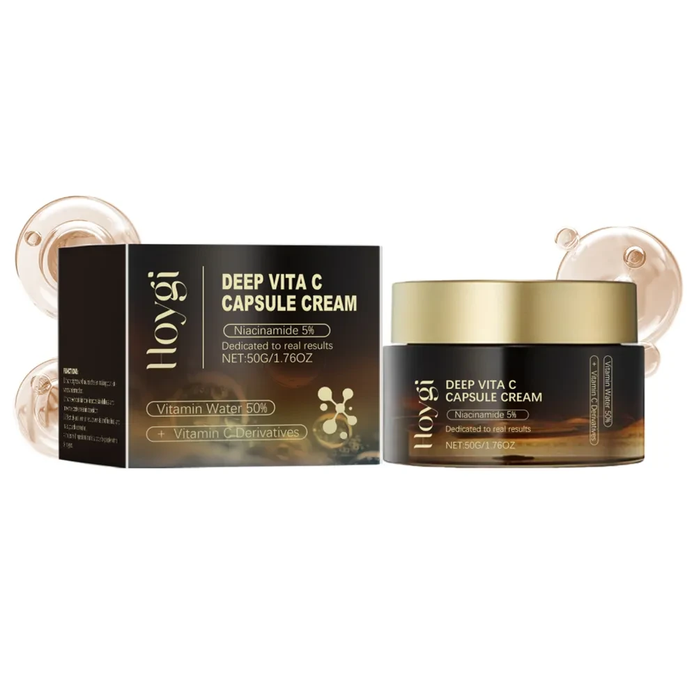 Crema facial con vitamina C que ilumina la piel