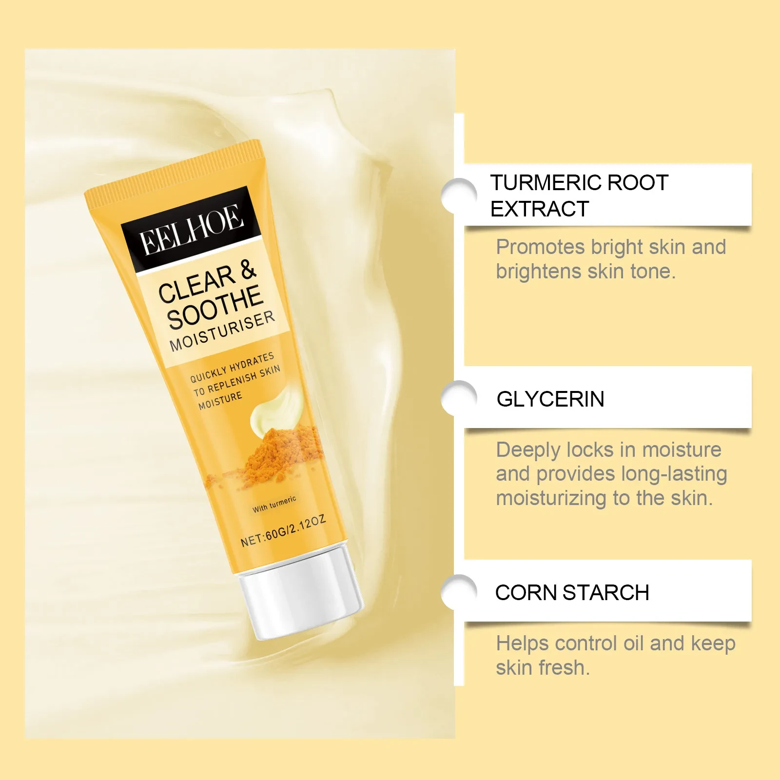 Crema hidratante facial Clear Face Nutre la piel