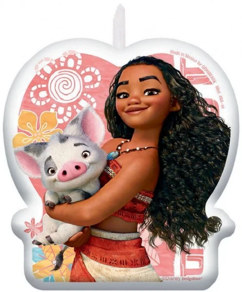 Vela de cumpleaños - Moana