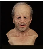 Máscaras de mascarada de Halloween en preventa para ancianos amables