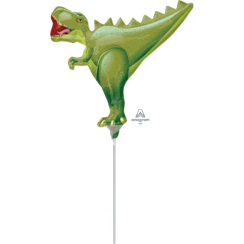Globo de aluminio - Mini forma de T-Rex