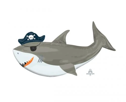 Supershape XL Ahoy Tiburón de cumpleaños