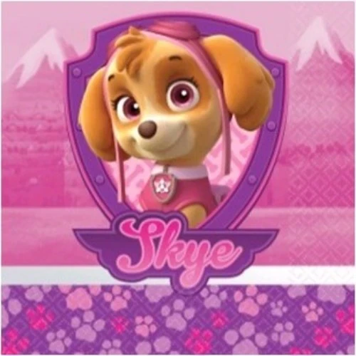 Servilletas de bebidas de Paw Patrol Adventures (paquete de 16)