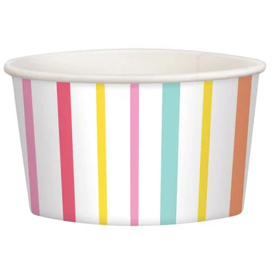 Vasos de papel Just Chillin de 266 ml (9 oz) - Paquete de 8