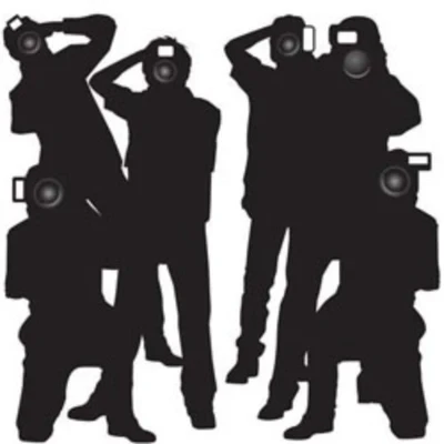Decoraciones de pared de Hollywood Paparazzi con temática de Instagram