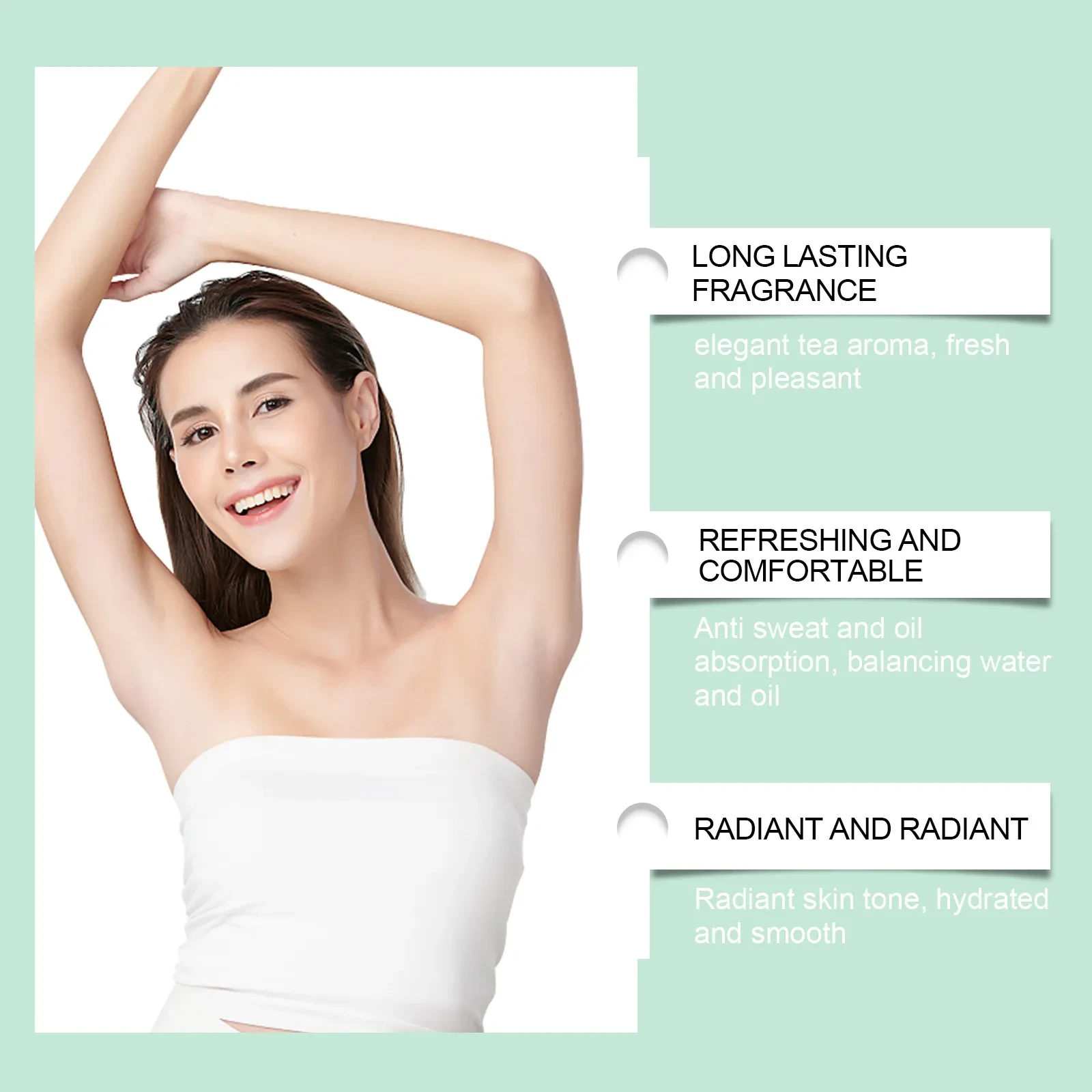 Loción corporal Camellia Cuidado refrescante de la piel del cuerpo
