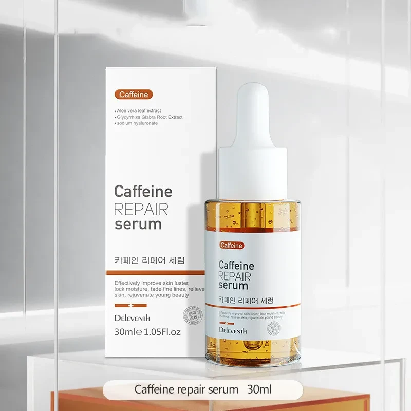 Facial de cafeína 30 ml Calmante e hidratante para el enrojecimiento de la piel