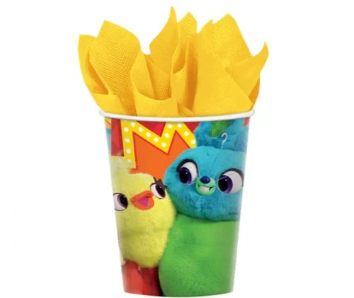 Vasos de papel de Toy Story 4 de 9 oz/266 ml