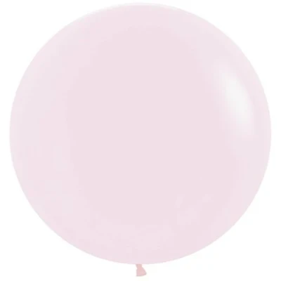 Globos de látex Sempertex rosa pastel mate de 60 cm (paquete de 10)