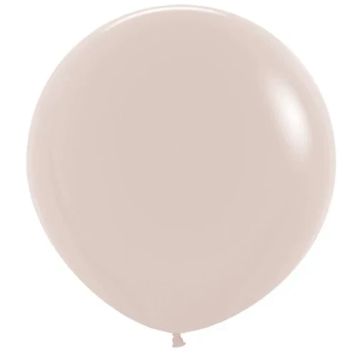 Globos de látex Sempertex Fashion White Sand de 60 cm (paquete de 10)