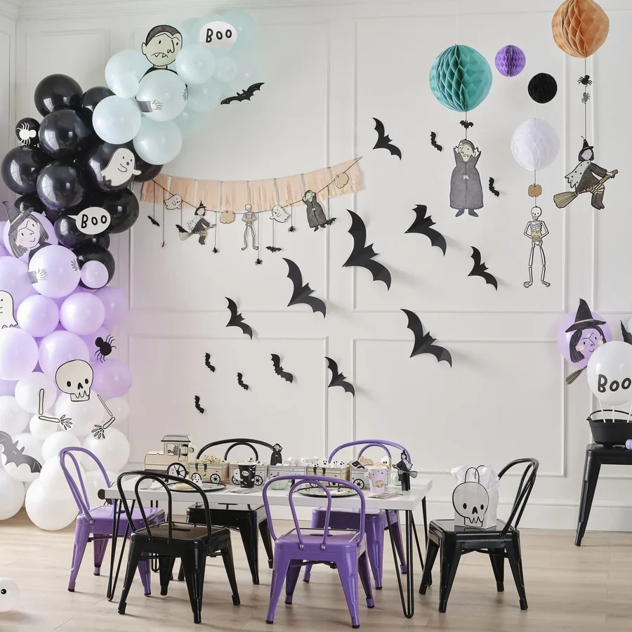 Paquete de globos - Boo Crew Vampire & Witch