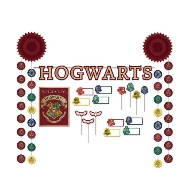 Kit de decoración de bufé de Harry Potter - Juego de 23