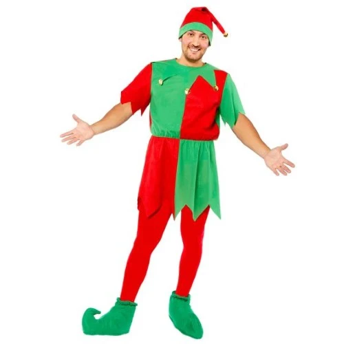 Disfraz básico de elfo para hombre XL