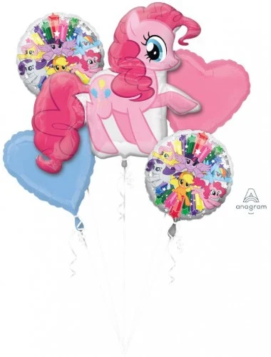 Ramo de globos Pinkie Pie - Paquete de 5