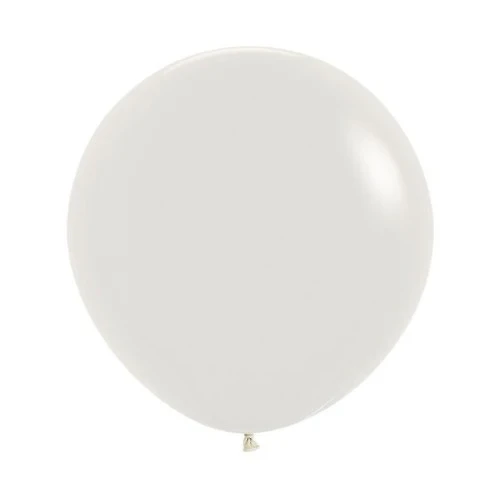 Globos de látex Sempertex color crema pastel cremoso de 60 cm (paquete de 10)