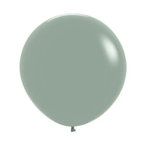 Globos de látex Sempertex de 60 cm en color verde laurel pastel (paquete de 10)