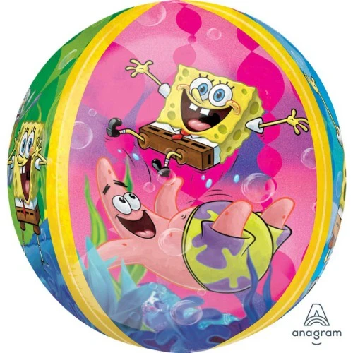 Globo de aluminio - Globo Orbz XL Bob Esponja