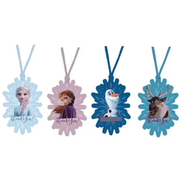 Etiquetas de agradecimiento de Frozen 2 (paquete de 8)