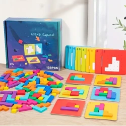 108pcs 3D Building Puzzle Set