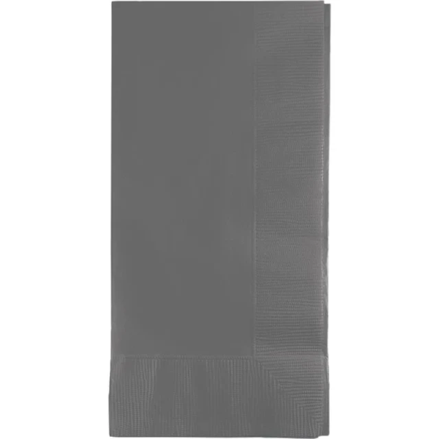 Servilletas de cena Glamour Gray (paquete de 50)