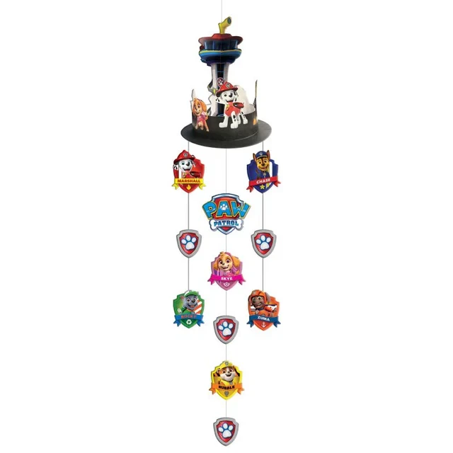 Decoración colgante de aventuras de la Patrulla Canina
